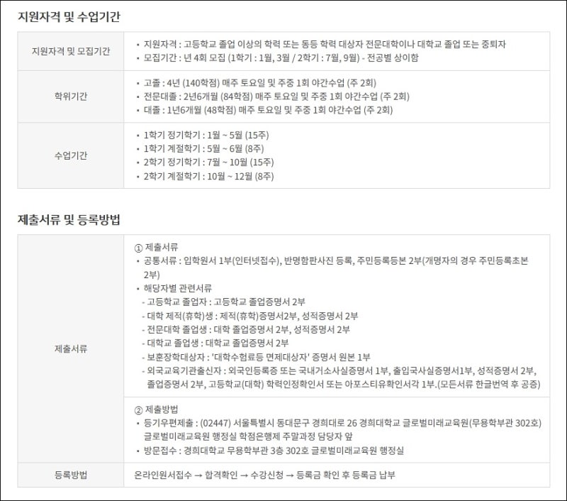경희대학교 글로벌미래교육원 학사학위 주말반 : 네이버 블로그 경희대학교 글로벌미래교육원 학사학위 주말반 : 네이버 블로그