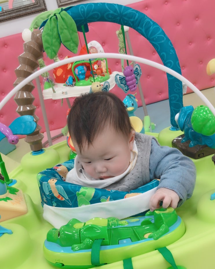  [D+108] 베이비엔젤스에서 가온이 첫 수영!