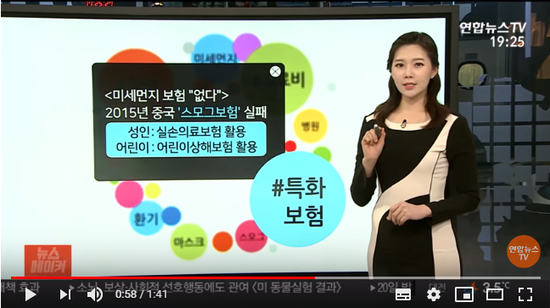 [날씨트리] "이렇게 심한데, 미세먼지 특화 보험은 없을까?" / 연합뉴스TV 