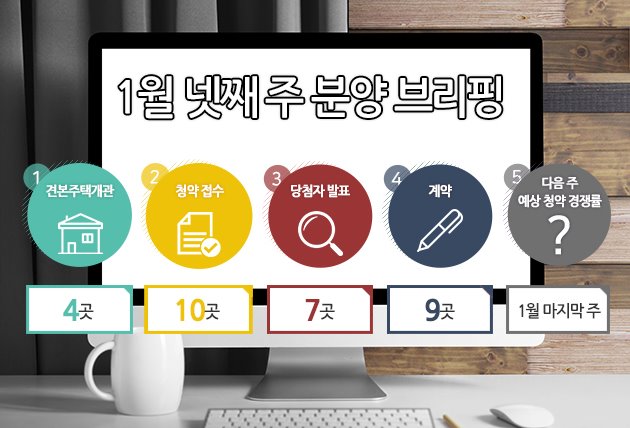  1월 넷째 주 분양브리핑