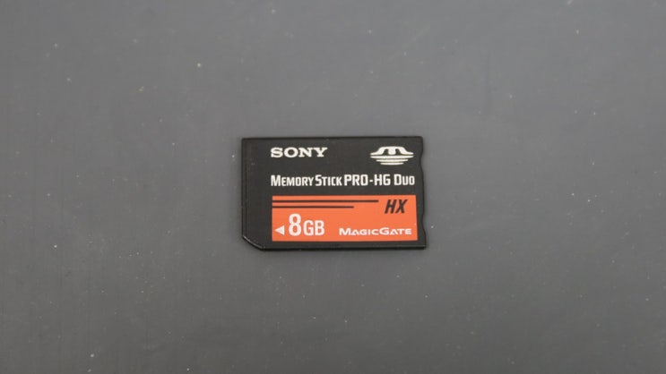 소니 메모리스틱 듀오 사라진 사진 데이터 복원 초고속으로 완료 Sony Memory Stick PRO-HG Duo