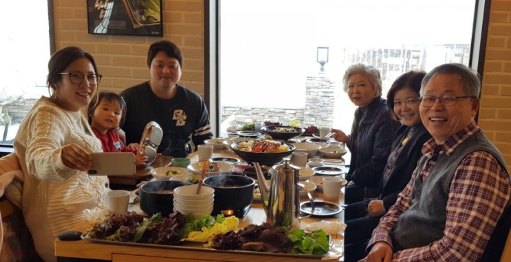  파크엘림 식사는 만족