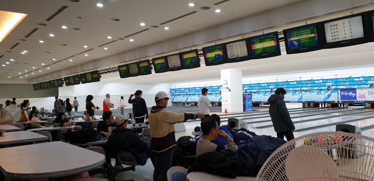  안양 저렴하게 볼링치기 (안양 볼링장, 안양호계 다목적 쳬육관)