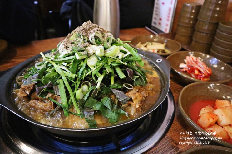  부평역 감자탕 맛집 ) 감자탕이 맛있는 부평 양평해장국, 부평지하상가에서 가까워요.