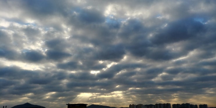 오늘자 인천 하늘 사진