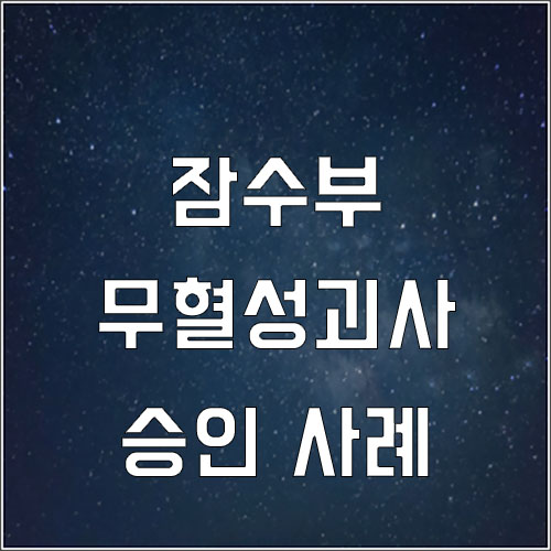  잠수부 직업병 잠수병 무혈성괴사 승인 사례