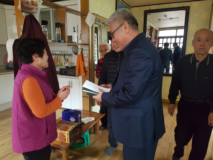  원천동, 임성훈 신임 원천동장 경로당 방문해 새해 인사