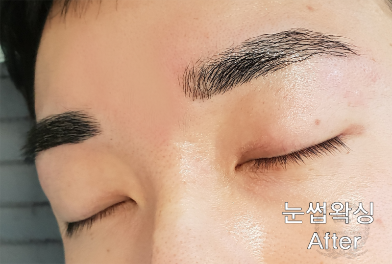 대구 동구 효목동 남성 눈썹 미용실 3
