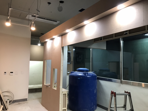  송파구 방이동 화이트365 코인세탁소 인테리어 현장