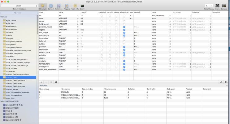  Mysql, Mariadb for Mac 관리 툴 Sequel Pro