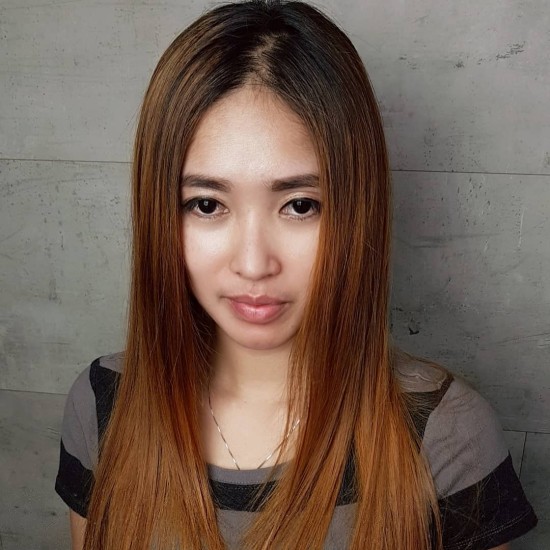  포승미용실 설렘 옴브레염색