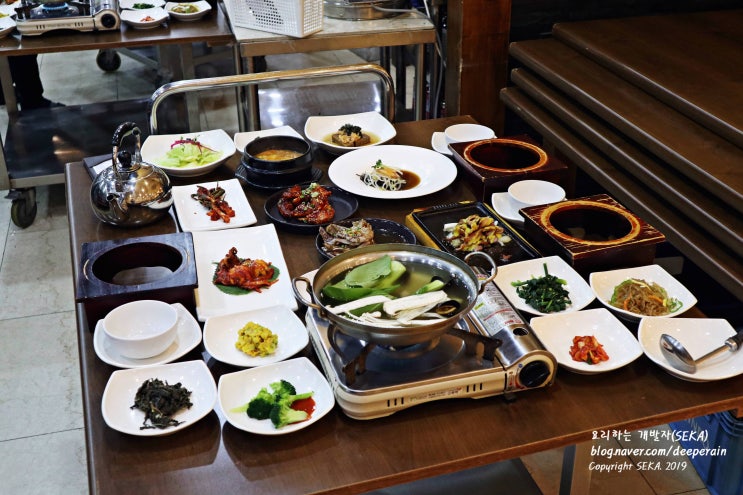  분당 한정식 맛집 ) 야탑 수라예찬에서 한정식 즐기기. 야탑역 맛집