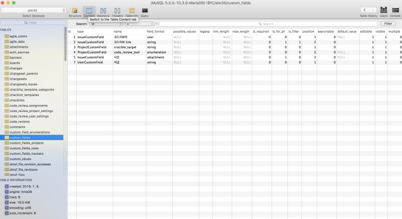 Mysql, Mariadb for Mac 관리 툴 Sequel Pro : 네이버 블로그