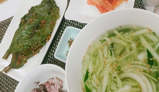 오이냉국 레시피/만드는법,맛좋고 몸에좋은 오이냉국 만들기