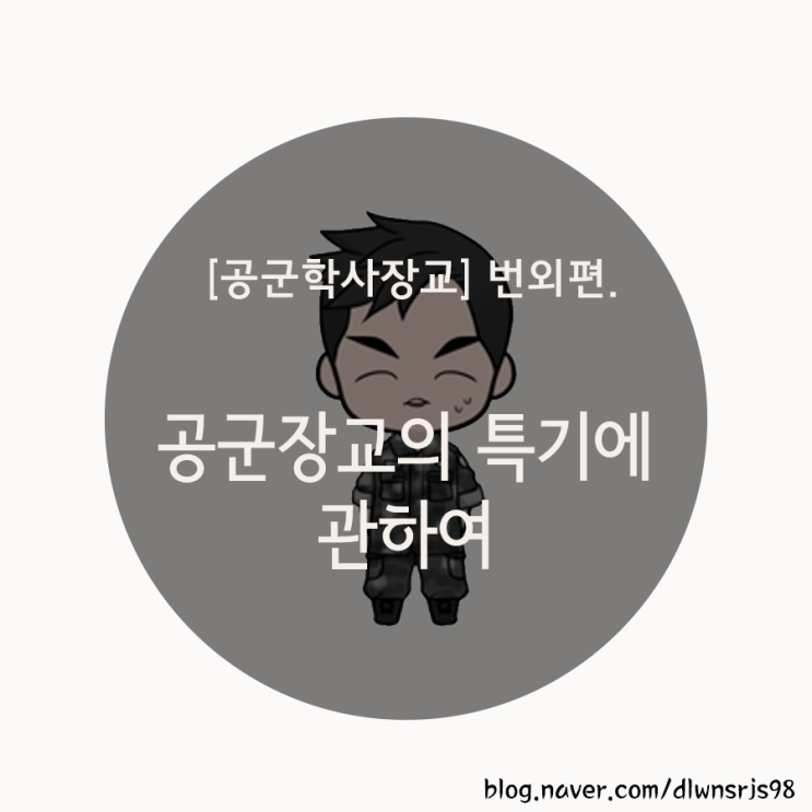  [공군학사장교] 번외편. 공군장교의 특기에 관하여