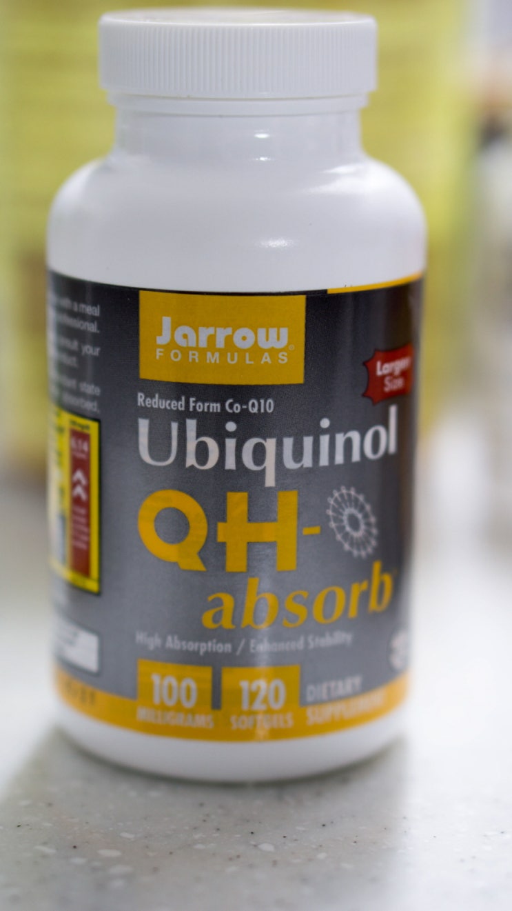  Jarrow Formulas Ubiquinol QH- absorb  복용 후기