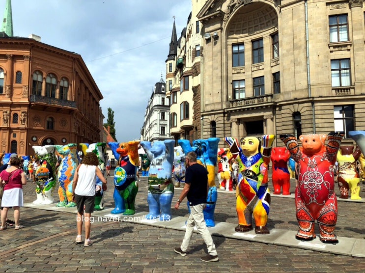  북유럽크루즈 8일차 / Riga Latvia 리가 라트비아 United Buddy Bears