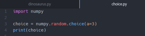Python numpy.random.choice() : 네이버 블로그
