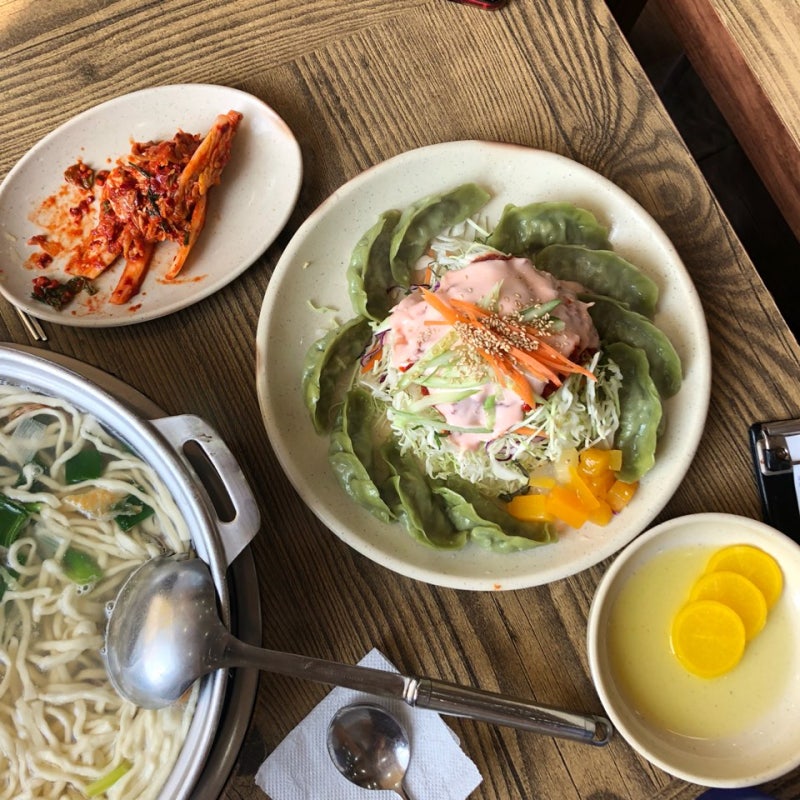 청주 봉창이 해물칼국수 용암점 핵꿀맛