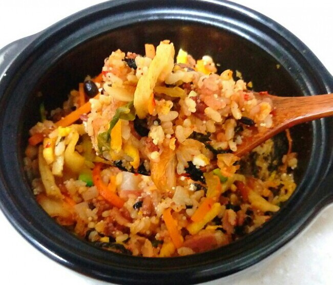 알밥 맛있게 만들기(톡톡씹는맛)