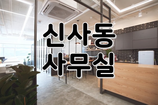  [ 강남사무실임대 ] 신사동, 압구정역 - 카페가 내 사무실 안에~? 남다른 스타일! 아기자기한 인테리어에 홀딱 빠지게 될 ACE 사무실