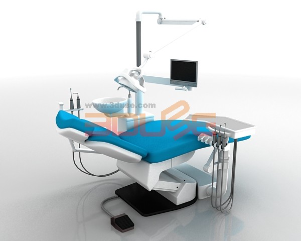 병원의자/치과용의자/유니트체어/병원시설/3D의료기구소스/환자용/ 3dmax 모델링 3D소스 자료 dental clinic,chair