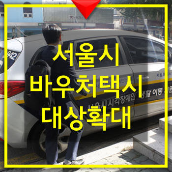  서울시 바우처택시 모든 장애유형 이용 가능