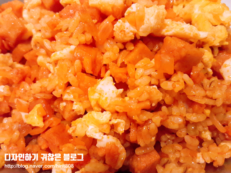  삼양 불닭소스(불닭볶음면 소스) 후기 및 불닭볶음밥 요리!