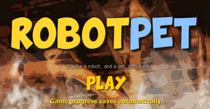 컴퓨터실에서 할만한게임 - RobotPet