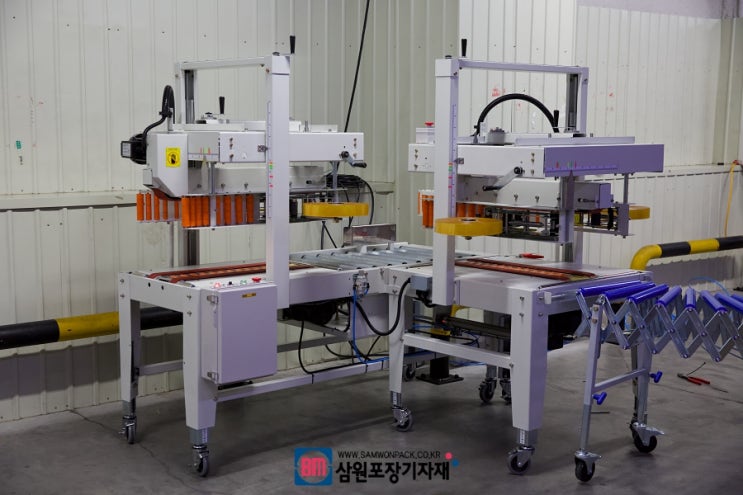  스티로폼박스, 아이스박스포장기계,  탭핑기 설치 사용기(삼우F&G)