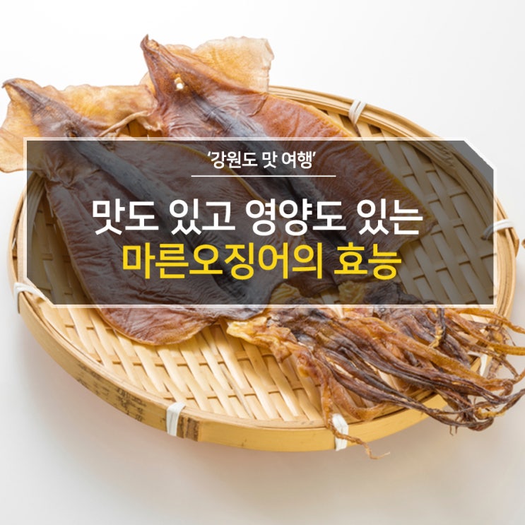  맛도 있고 영양도 있는 마른오징어의 효능에 대해 알아보아요