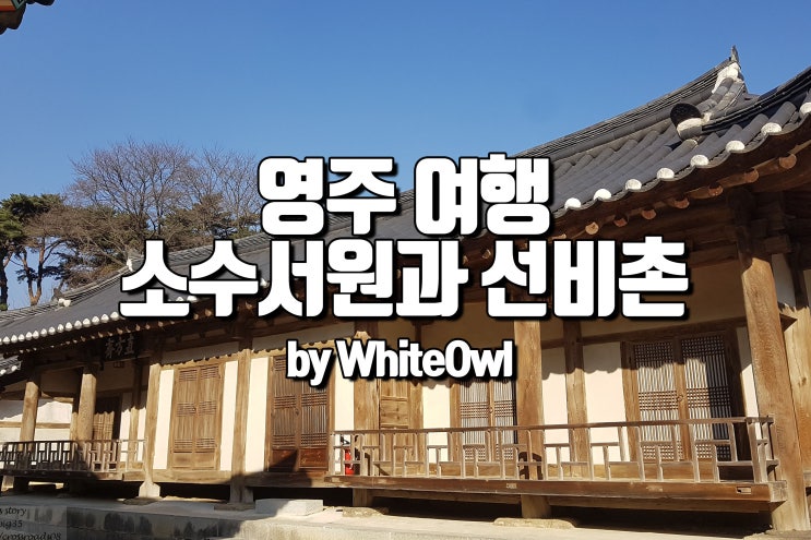  영주 가볼만한곳 소백산의 기운 소수서원과 선비촌