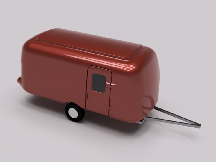 caraban Concept 1 Design 3D Modeling