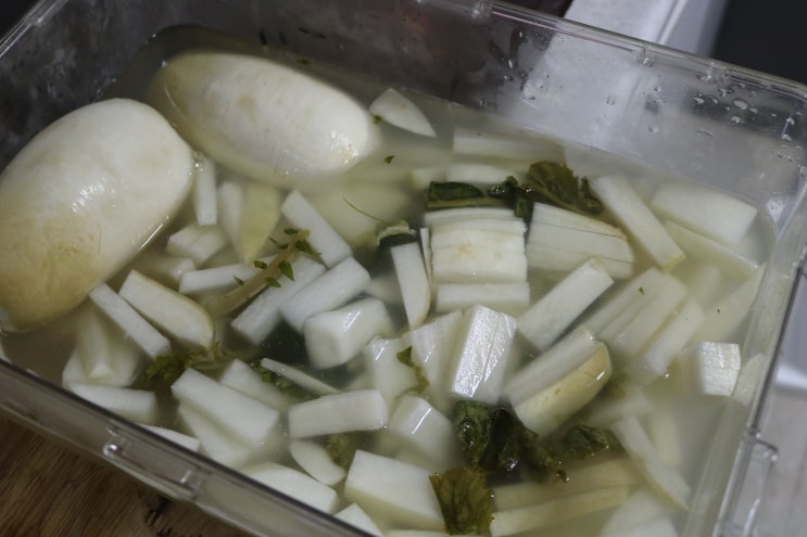  전라도 동치미 이미자새벽김치 : 깔끔하고 맛있어요!