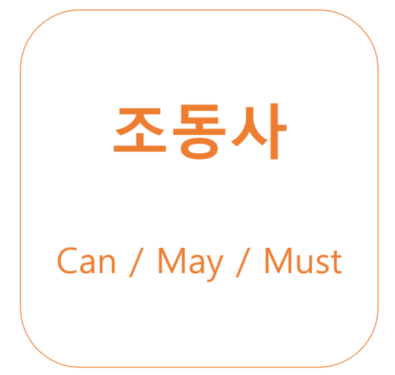  조동사를 배워보자 ( Can / May / Must ) - <영잘>