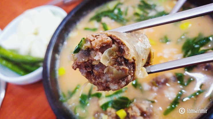 노량진 맛집, 사골육수 순대 곰탕으로 든든한 점심을~