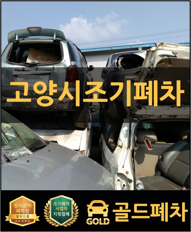  고양시 조기폐차 자신 있는 이유!