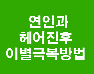 이별극복방법 현명하게 이별극복방법 현명하게