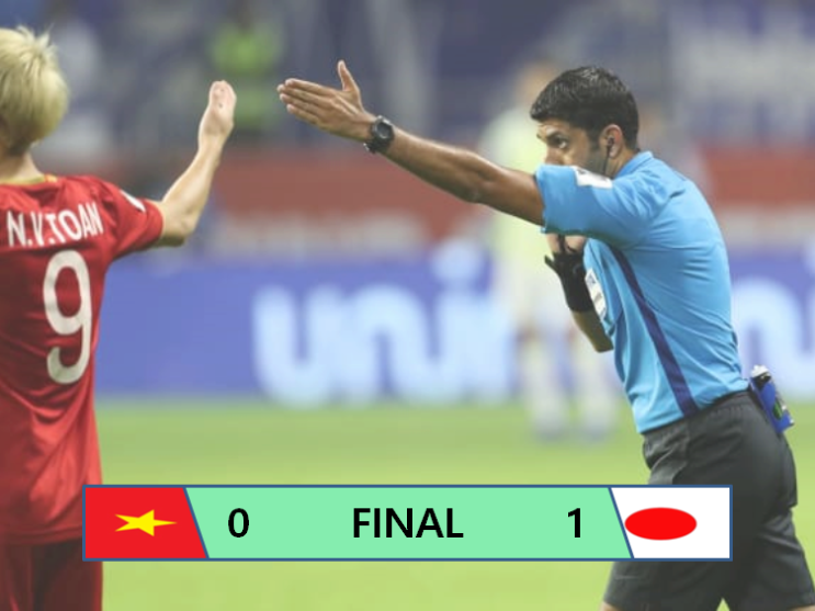 2019 UAE 아시안컵 베트남 VS 일본 경기결과 (8강 결과)