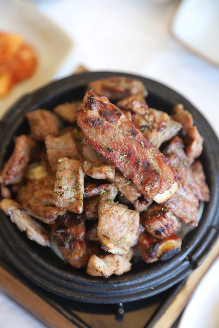  경주 돼지석갈비 맛집 보문단지 인간강병원석갈비