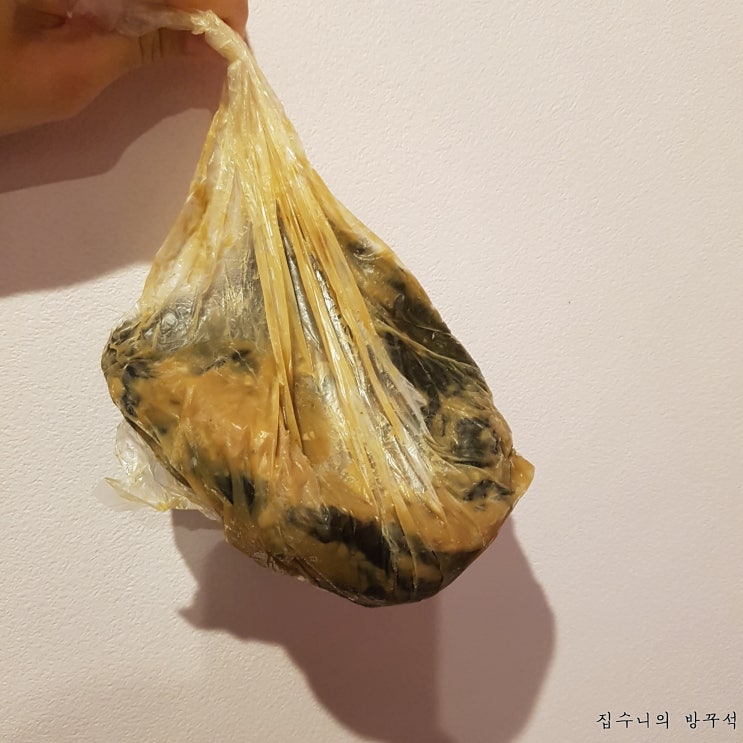  [매일매일 버리기]D+425_깻잎 된장절임