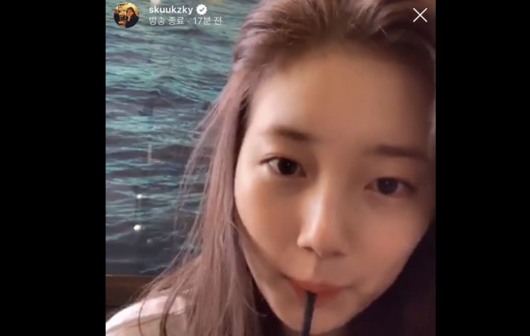 수지, 현아, 태연 등등 인스타 라이브 같이보기