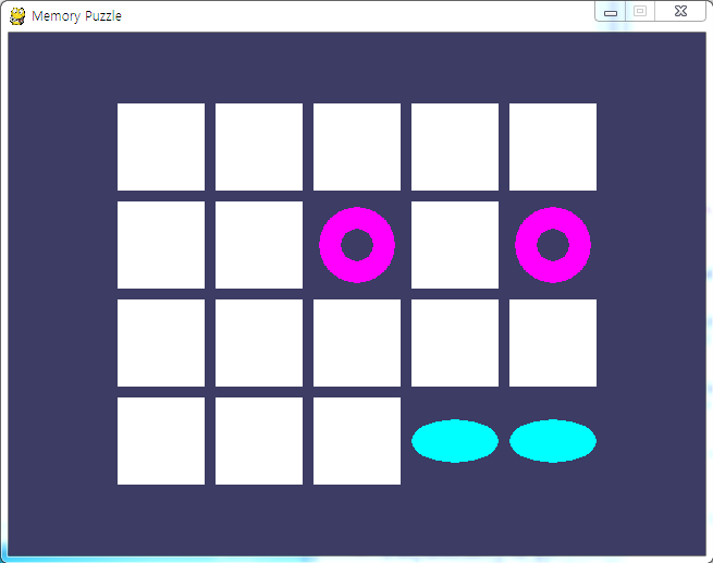 [Python-Pygame] Memory puzzle : 네이버 블로그