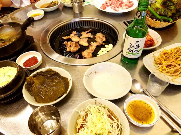 용인 처인구 양지 맛집 "천지 뒷고기"