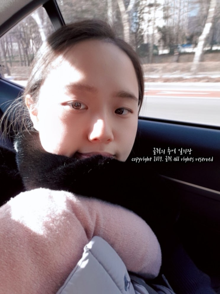  몰리올리 페이크퍼머플러 코디마무리!