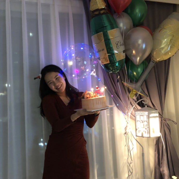  잼잼이의 근황:) 셀프웨딩촬영, 지난 크리스마스파티