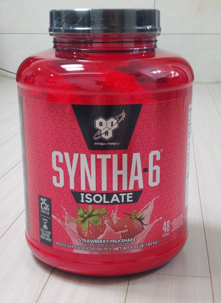 신타6 아이솔레이트(Syntha 6 Isolate) 단백질 보충제 후기