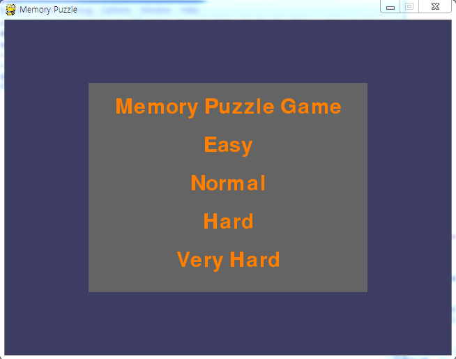 [Python-Pygame] Memory puzzle : 네이버 블로그