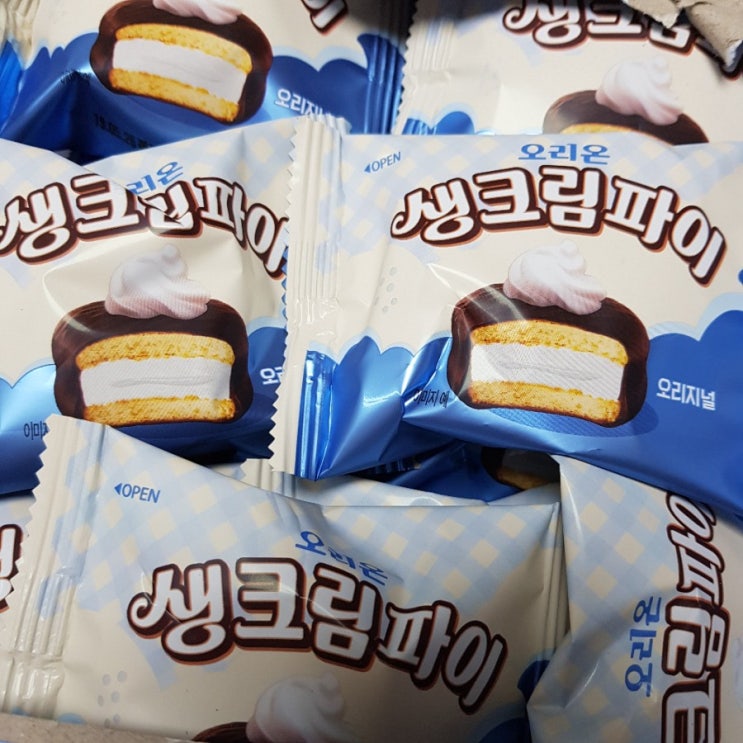  [리뷰] 오리온 생크림파이, 이 맛있는 걸 이제서야!