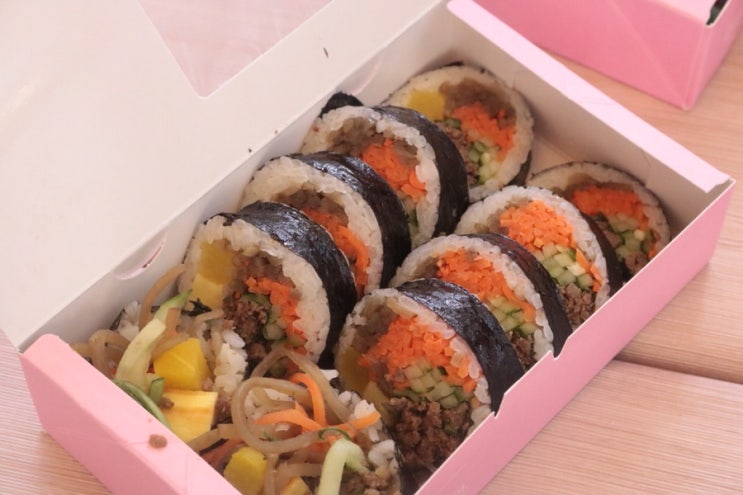  상무지구 김밥 신랑이 배달의 민족ㅋ